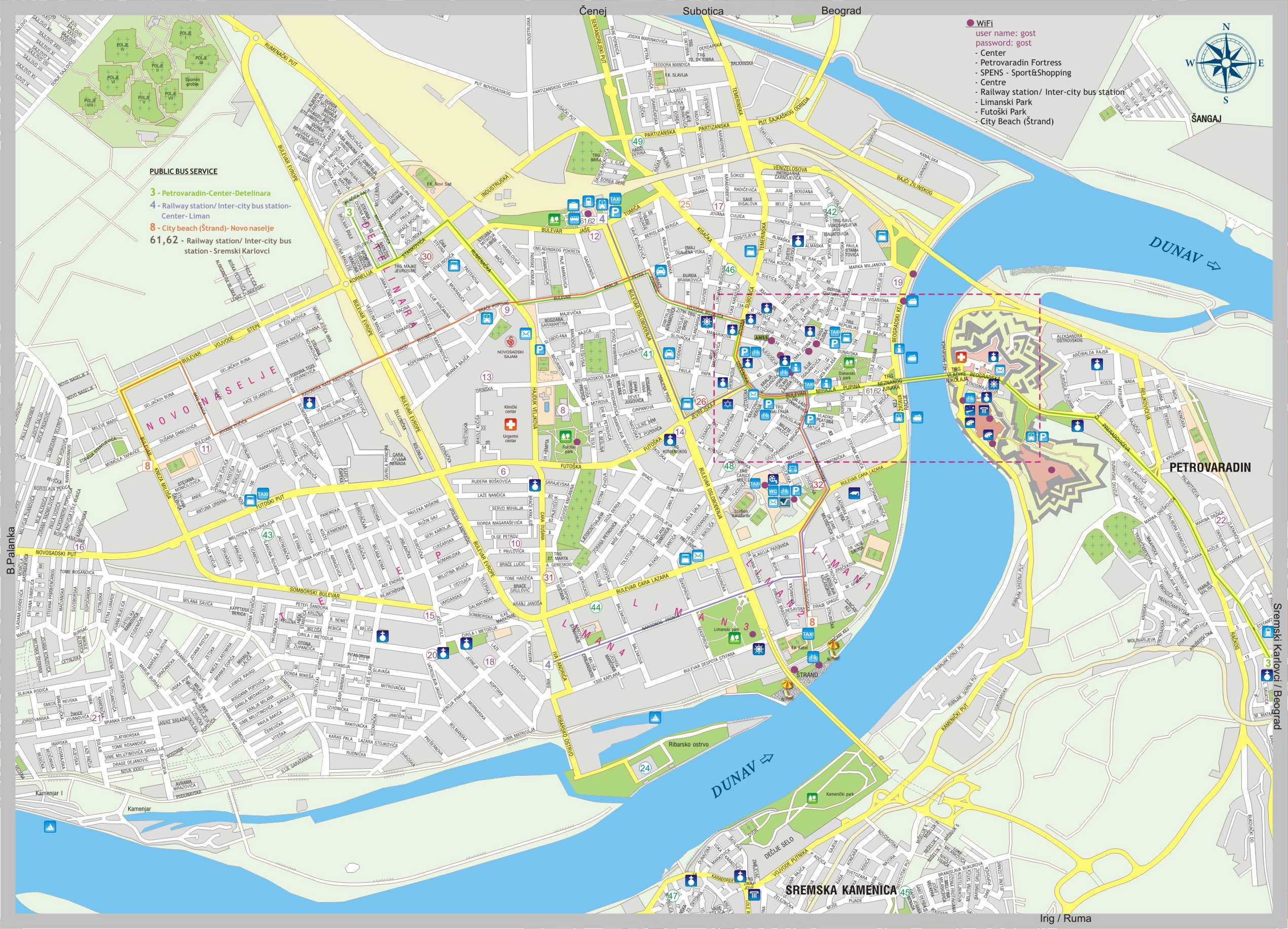 karta novog beograda novi_sad_map | Kursevi u Novom Sadu | Obuke i Kursevi karta novog beograda